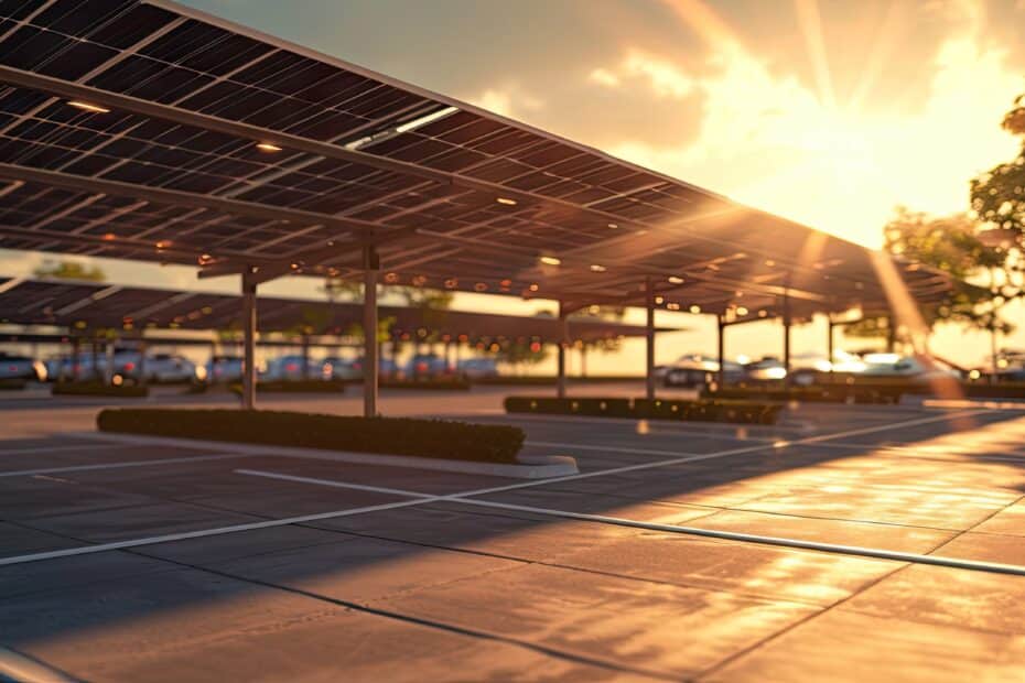 Ombrière solaire